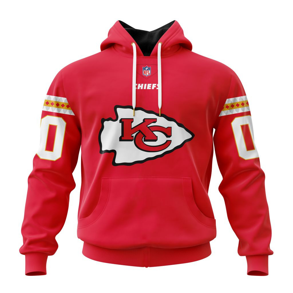 Kansas City Chiefs Specialized Design Personalized Letters Number V24101201 Hoodie