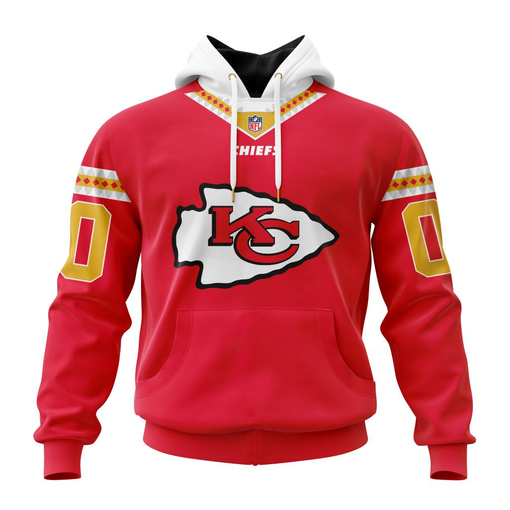 Kansas City Chiefs Specialized Design Personalized Letters Number V24101202 Hoodie