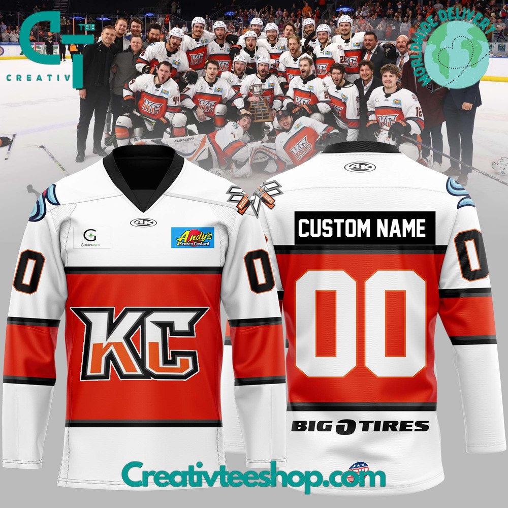 Kansas City Mavericks Western Conference Champions Hockey Jersey