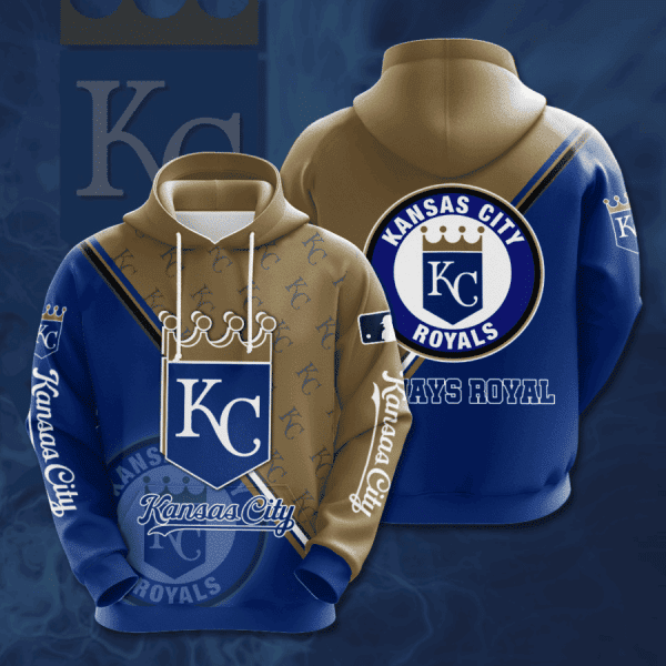 Kansas City Royals Ncaa Football Hoodie  Zip Hoodie Version 617