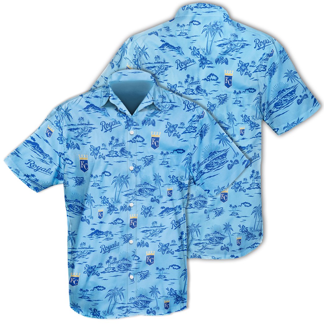 Kansas City Royals Tropical Sky Aloha Hawaiian Shirt for Men And Women Premium Merchandise