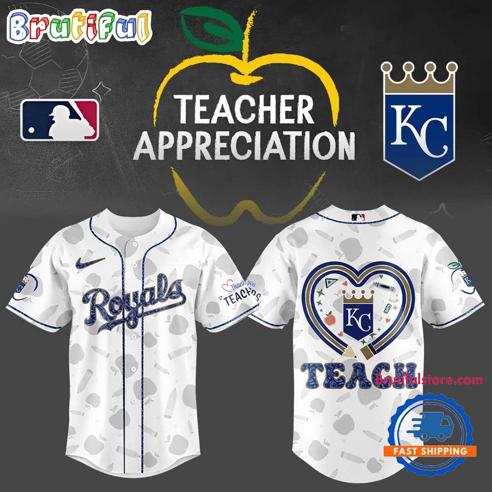 Kansas City Royals x Teacher Appreciation Night Jersey Shirt