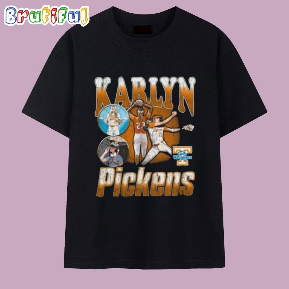 Karlyn Pickens Tennessee Volunteers Softball T Shirt
