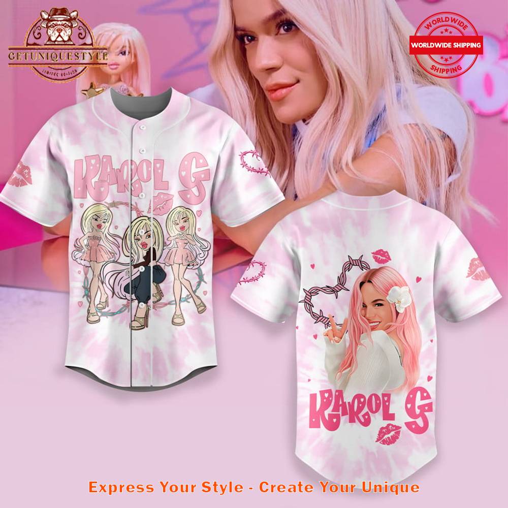 Karol G x The Bratz Baseball Jersey