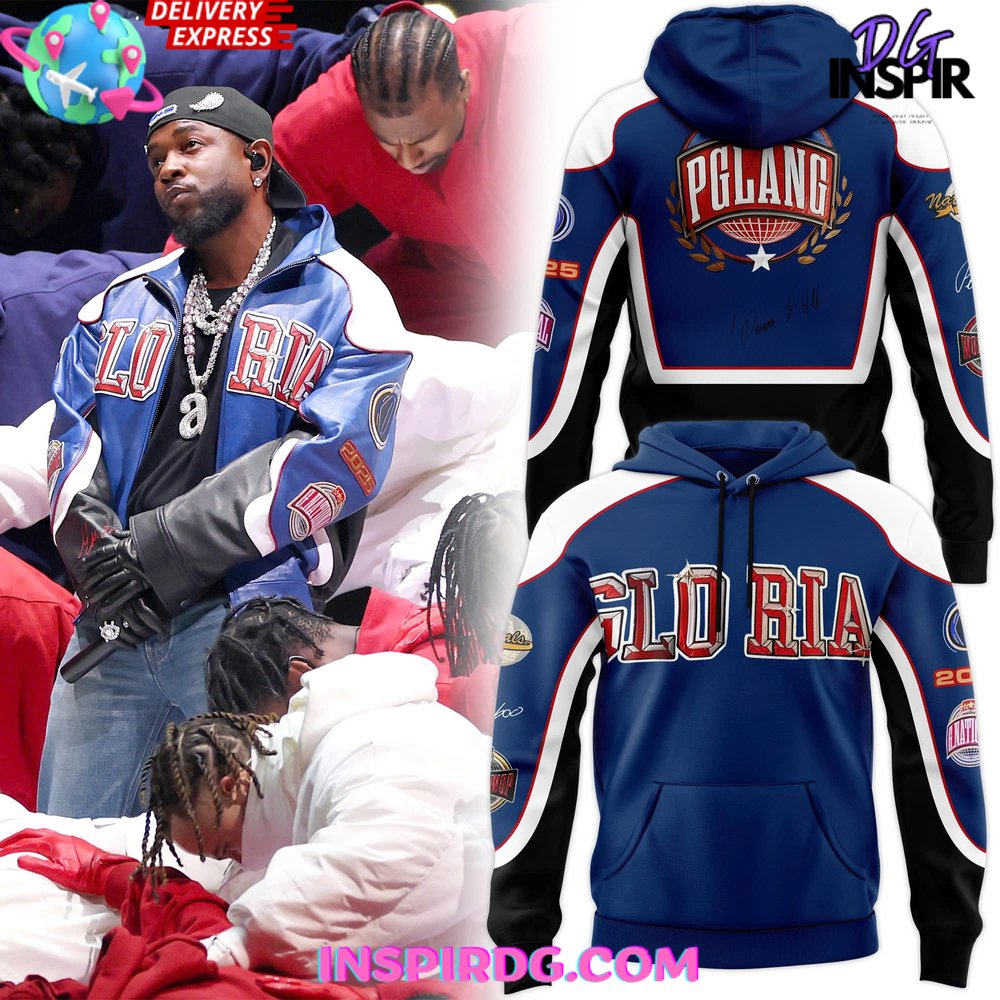 Kendrick Lamar Super Bowl LIX Gloria Martine Rose Hoodie Premium Merchandise