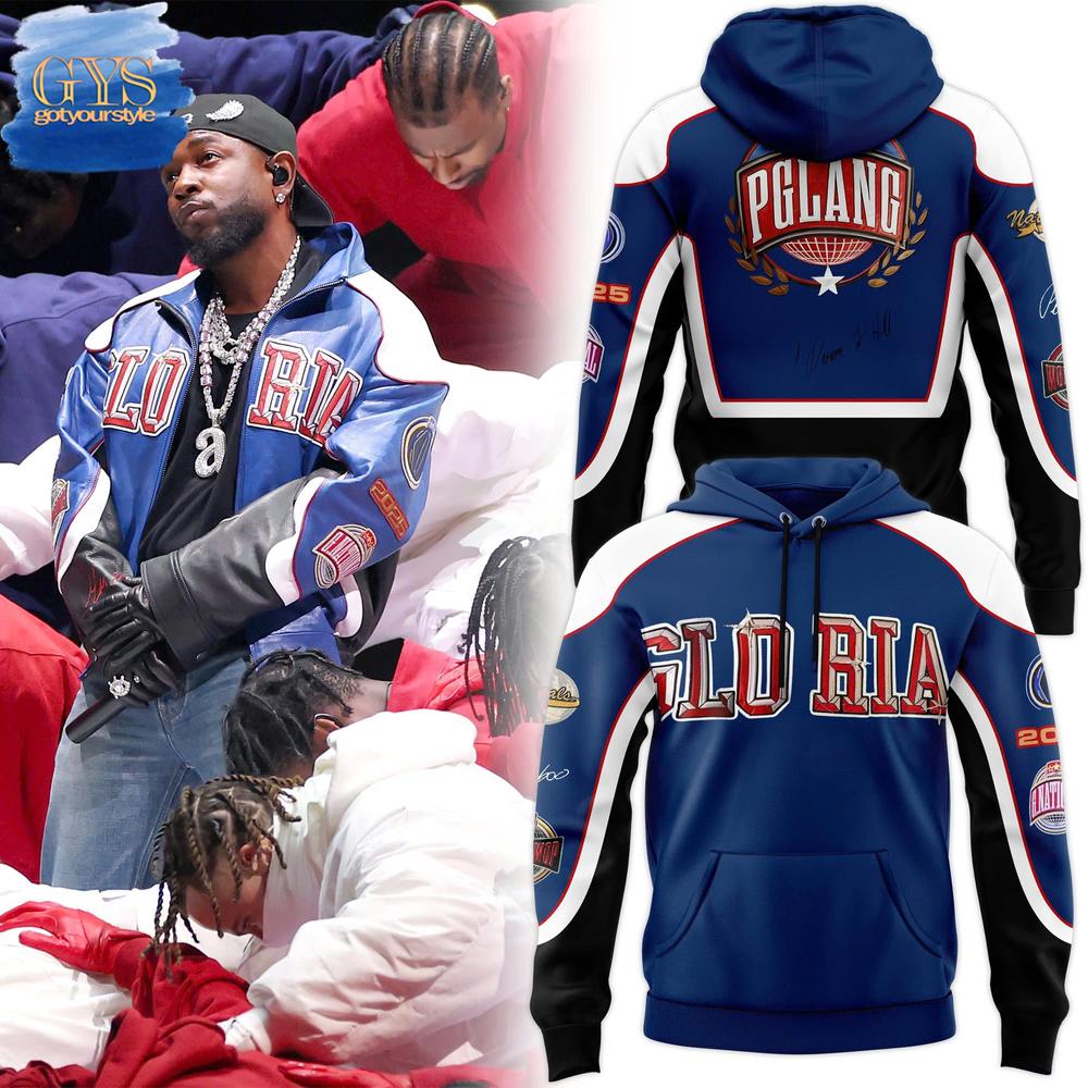 Kendrick Lamar Super Bowl LIX Limited Edition Pullover Hoodie Premium Merchandise