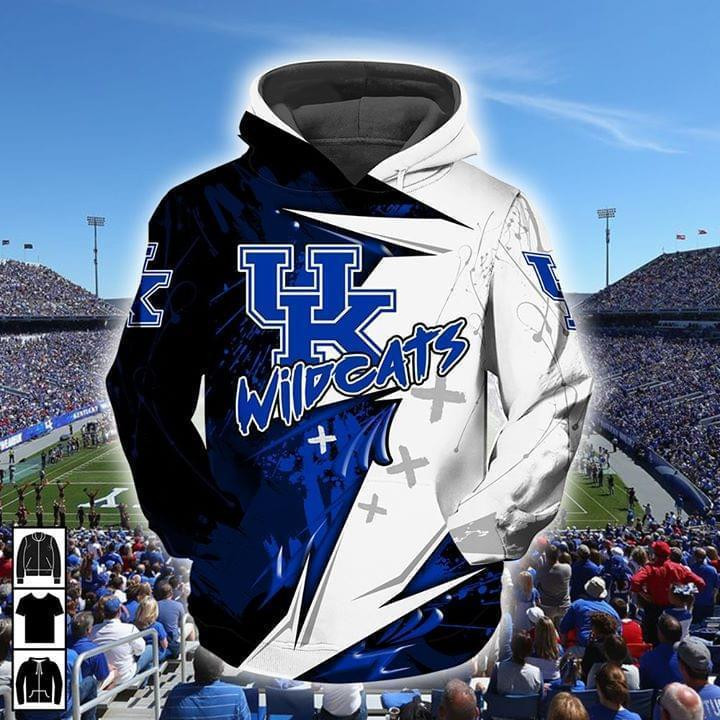 Kentucky Wildcats Hoodie  Zip Hoodie Version 609
