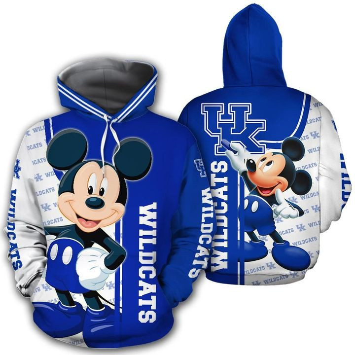 Kentucky Wildcats Mickey Hoodie  Zip Hoodie