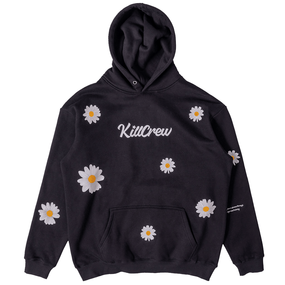 Kill Crew Hoodie Kill Crew Merch Daisy Black Hoodie Awesome Mothers Day Gifts 2025