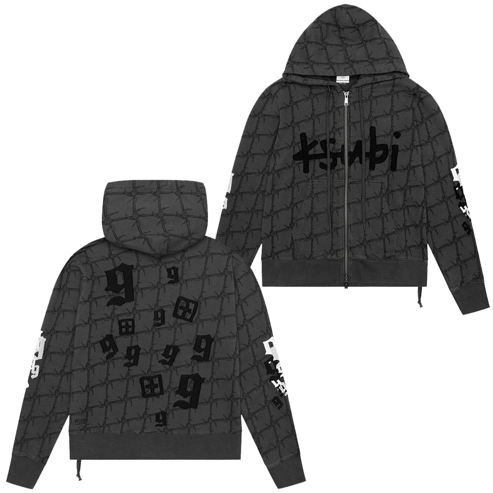 Ksubi Merch Ksubi 999 Zip Thru Kash Zip Hoodie Gifts For Fathers Day From Son