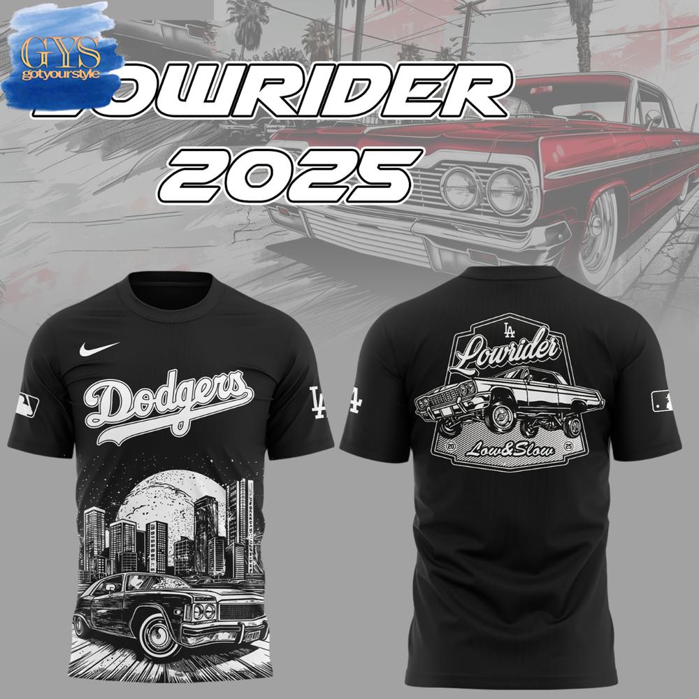 LA Dodgers x LOWRIDER Limited Edition T-Shirt Premium Merchandises