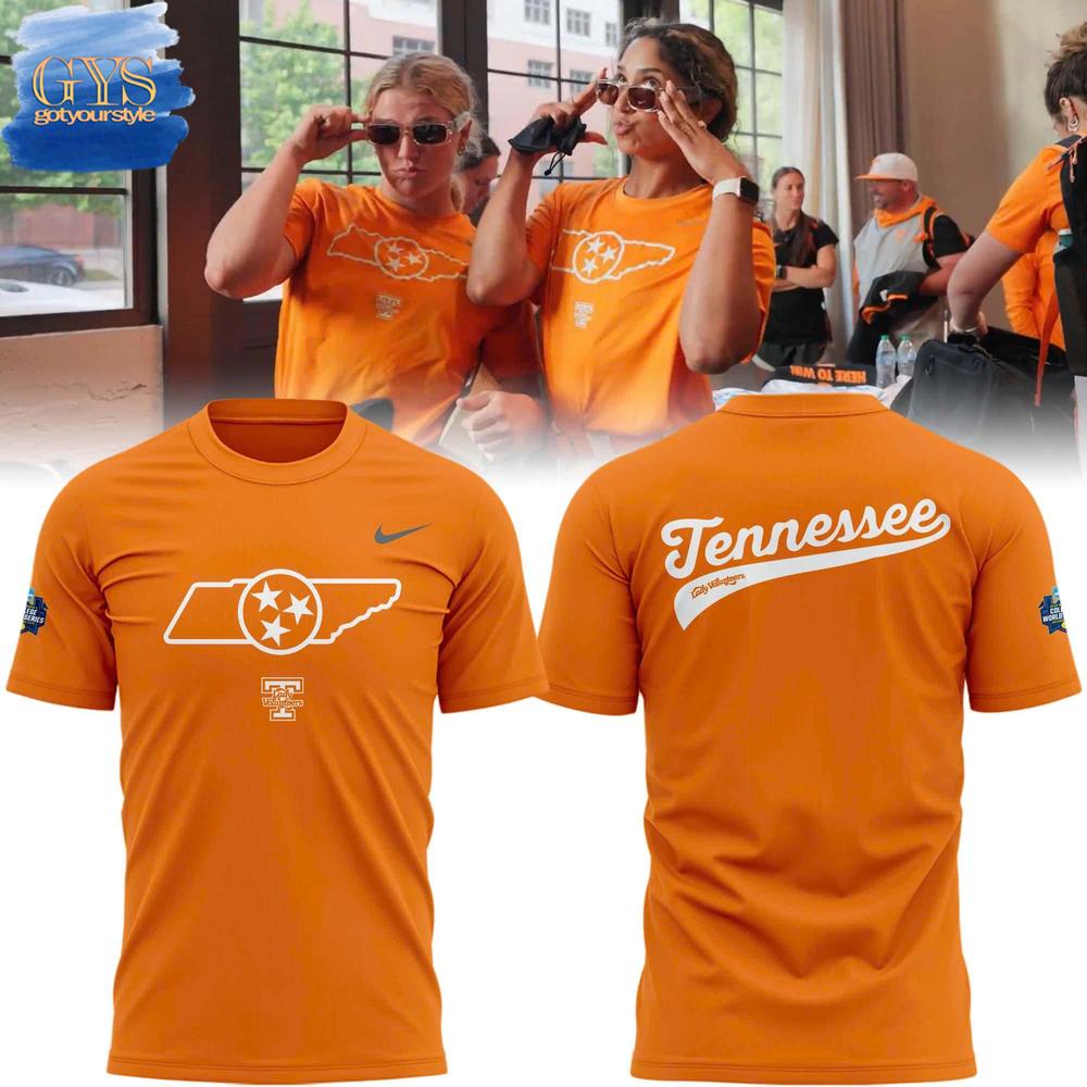 Lady Volunteers Softball Special Women's College World Series T-Shirt Premium Merchandises