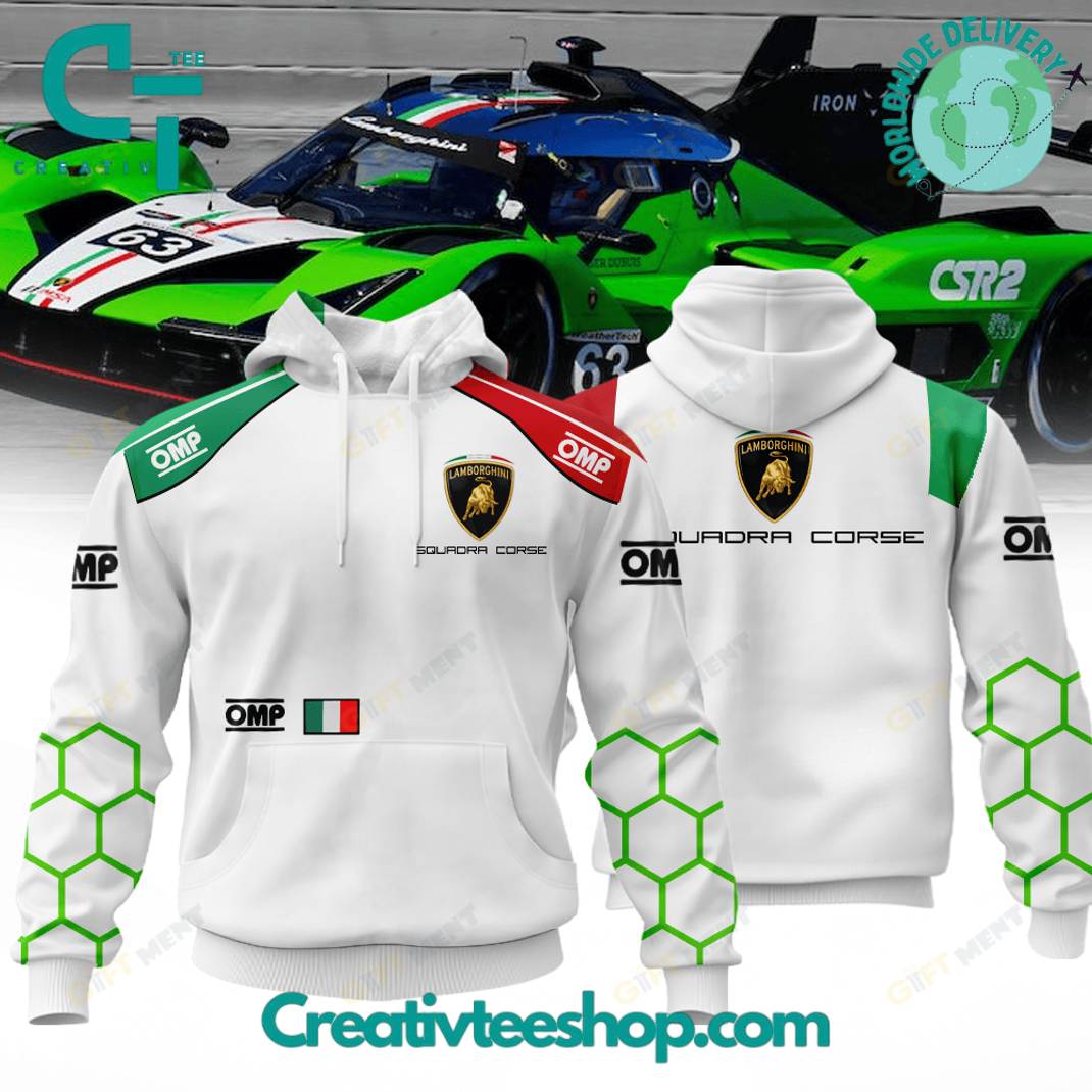 Lamborghini Iron Lynx Racing 2025 FIA WEC Season Special Hoodie