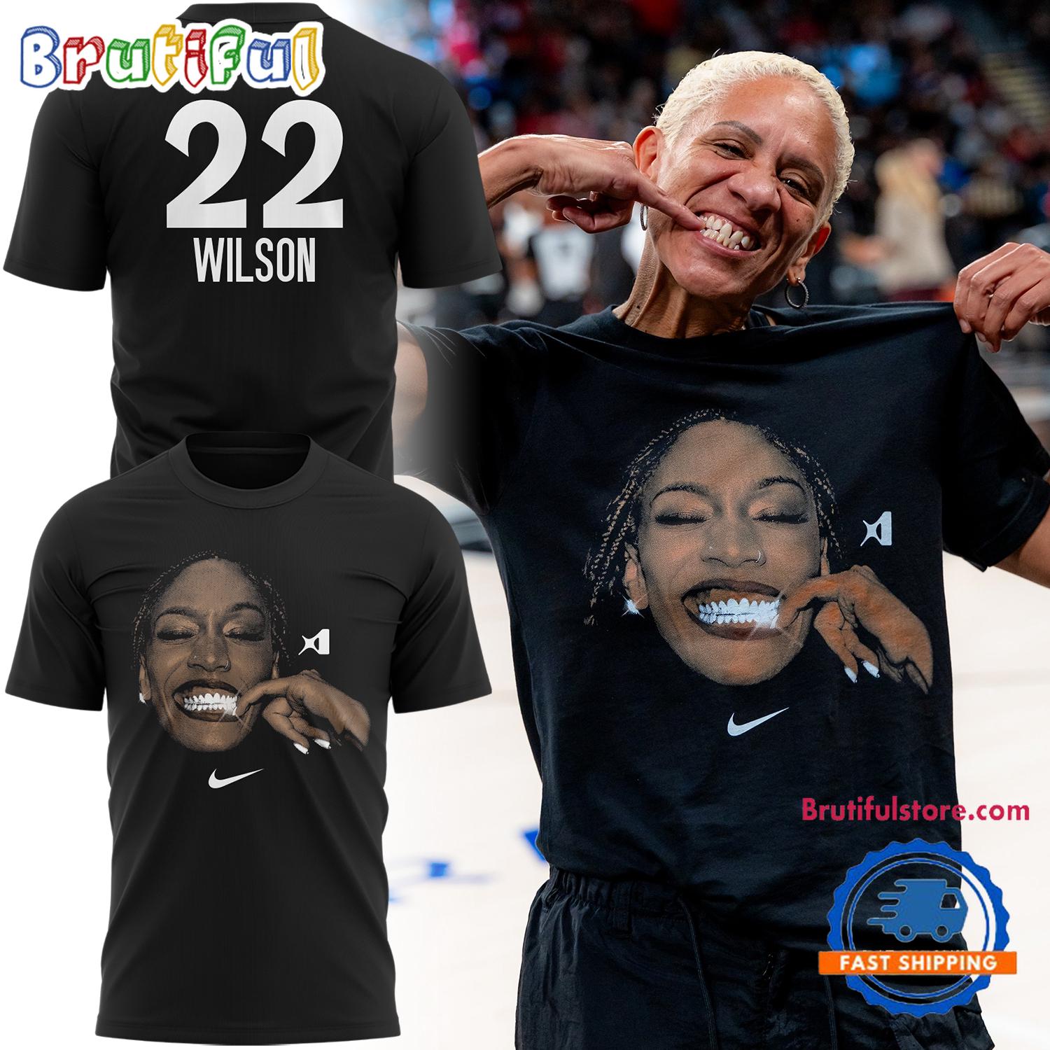 Las Vegas Aces Aja Wilson WNBA 2024 MVP 3D Shirt