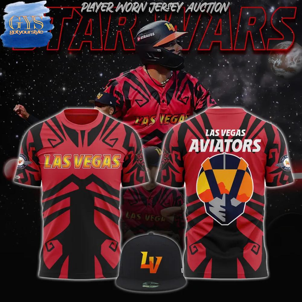 Las Vegas Aviators x Star Wars Night Special Edition T-Shirt Premium Merchandises