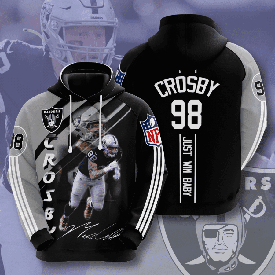 Las Vegas Raiders Hoodie  Zip Hoodie Version 589