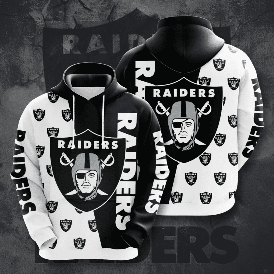Las Vegas Raiders Hoodie  Zip Hoodie Version 622