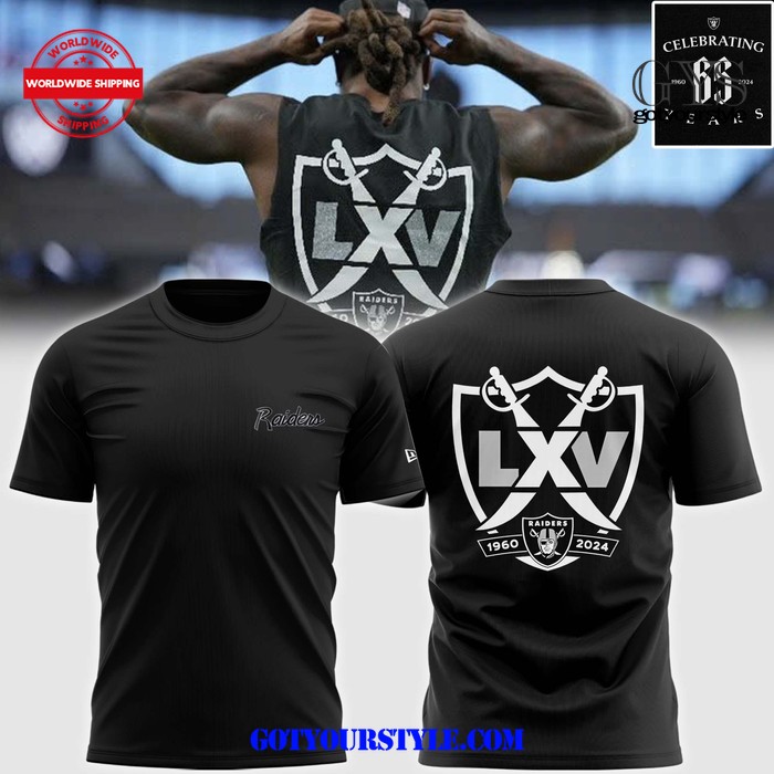 Las Vegas Raiders NEW ERA RAIDERS 65TH SEASON Shirt Gift For Sport Music Fans