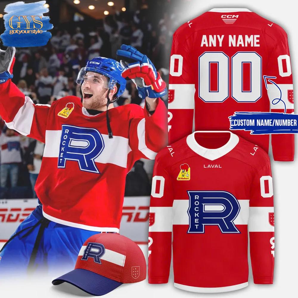 Laval Rocket St Hubert Hockey Jersey