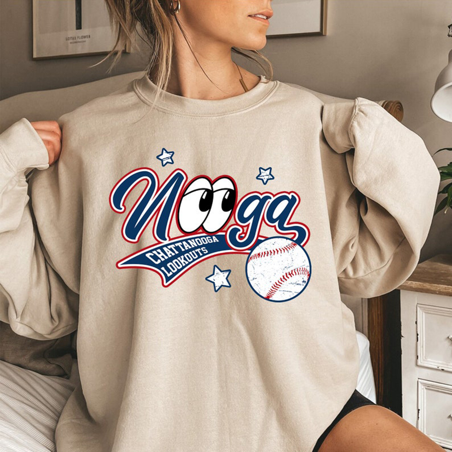 Lookouts Nooga Shirt, Chattanooga Lookouts Nooga Shirt, Big Eyes Nooga Shirt Premium Merchandise
