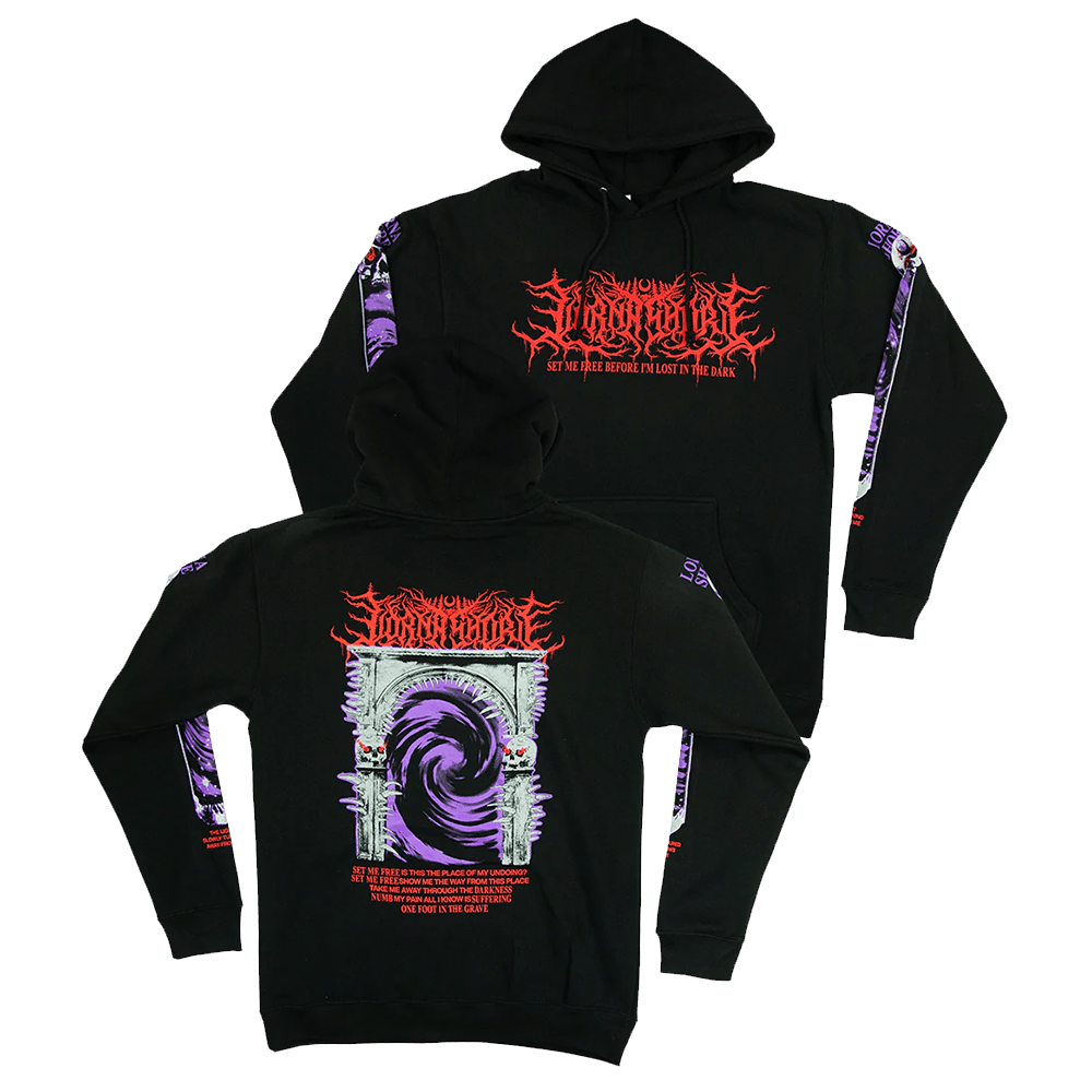 Lorna Shore Merch Lorna Shore Gate Hoodie Perfect Fathers Day Gifts