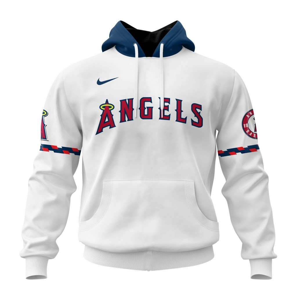Los Angeles Angels Personalized Alternate Design Concept Hoodie
