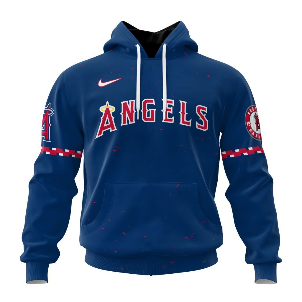 Los Angeles Angels Personalized Alternate Design Concept Hoodie