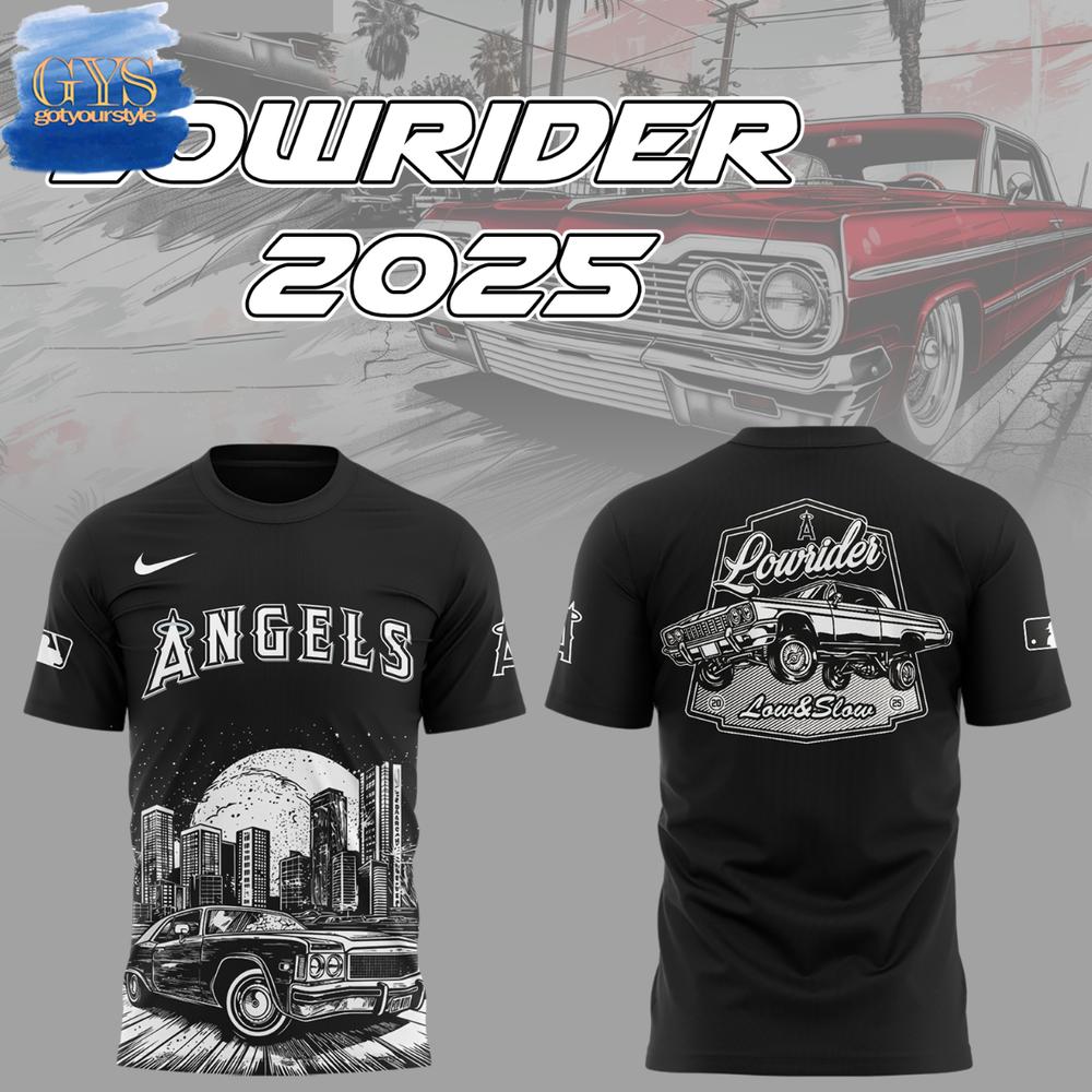 Los Angeles Angels x LOWRIDER Limited Edition T-Shirt Premium Merchandises