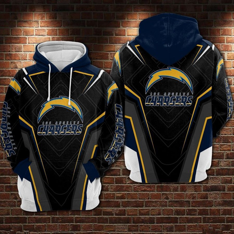 Los Angeles Chargers Hoodie  Zip Hoodie Version 459