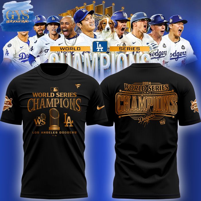 Los Angeles Dodgers 2024 World Series Champions Limited Edition Shirt Premium Merchandise