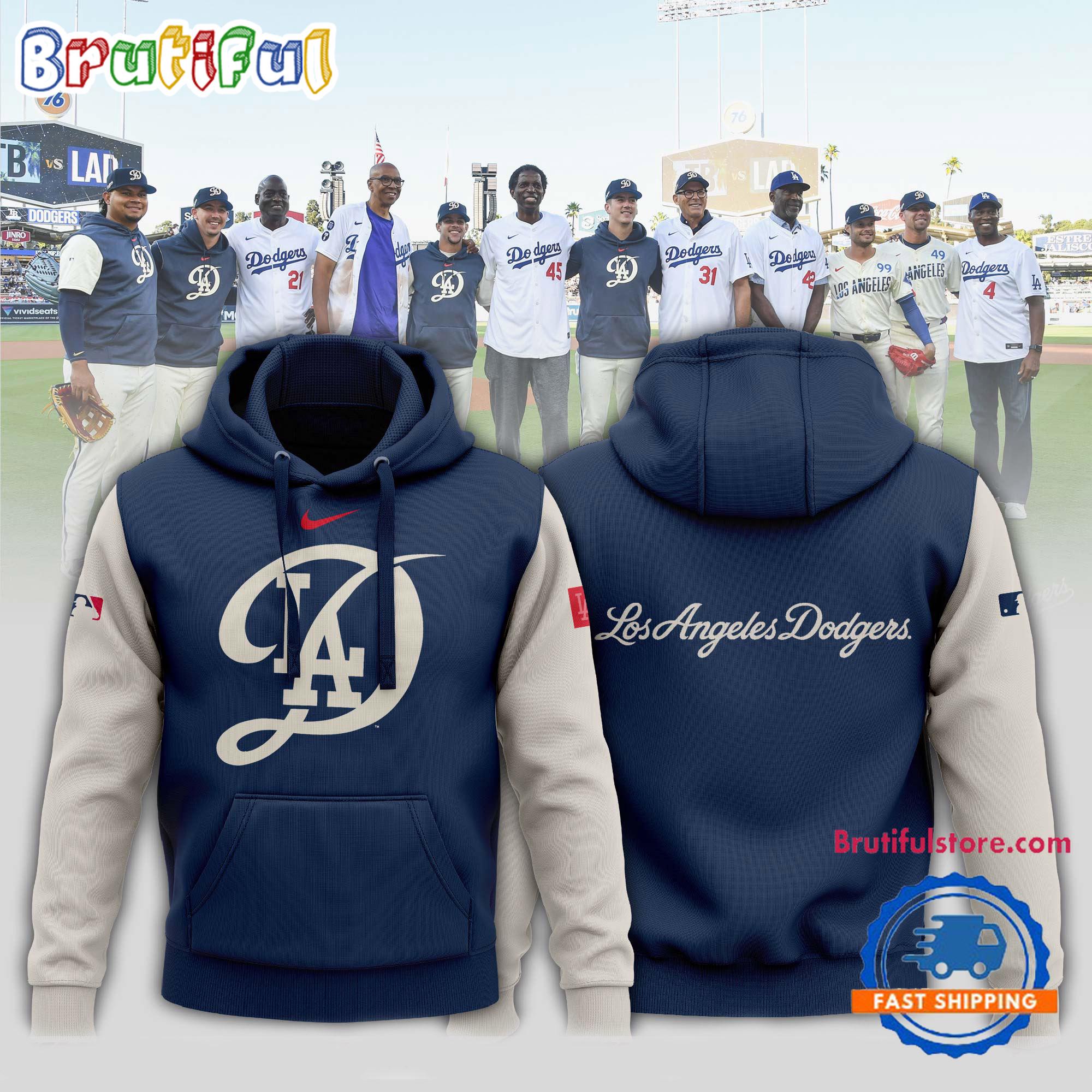 Los Angeles Dodgers Baseball 2024 City Connect Hoodie Premium Merchandise