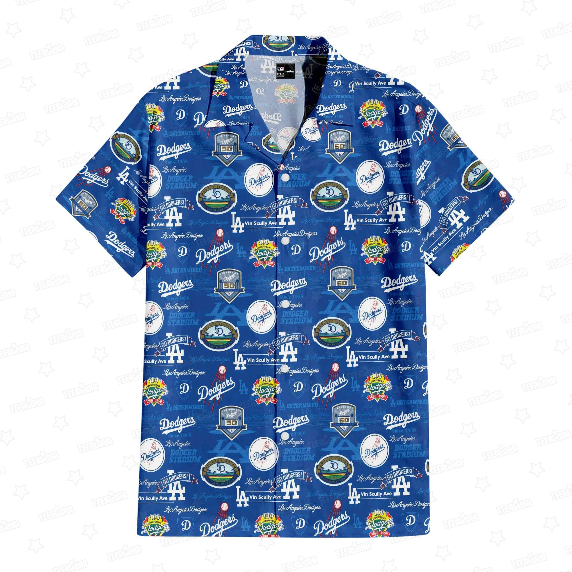 Los Angeles Dodgers Championship Dynasty Aloha Hawaiian Shirt for Men And Women Premium Merchandise