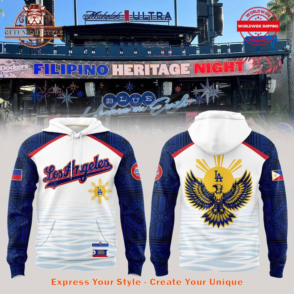 Los Angeles Dodgers Filipino Heritage Night 2025 Hoodie