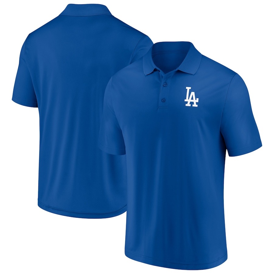 Los Angeles Dodgers Logo Royal Polo Shirt Dodgers Merch Best Gifts For Baseball Fans