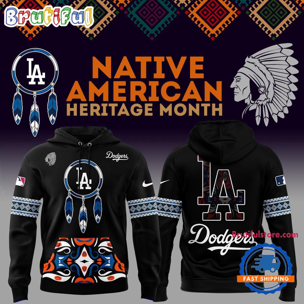 Los Angeles Dodgers National American Indian Heritage Month Hoodie