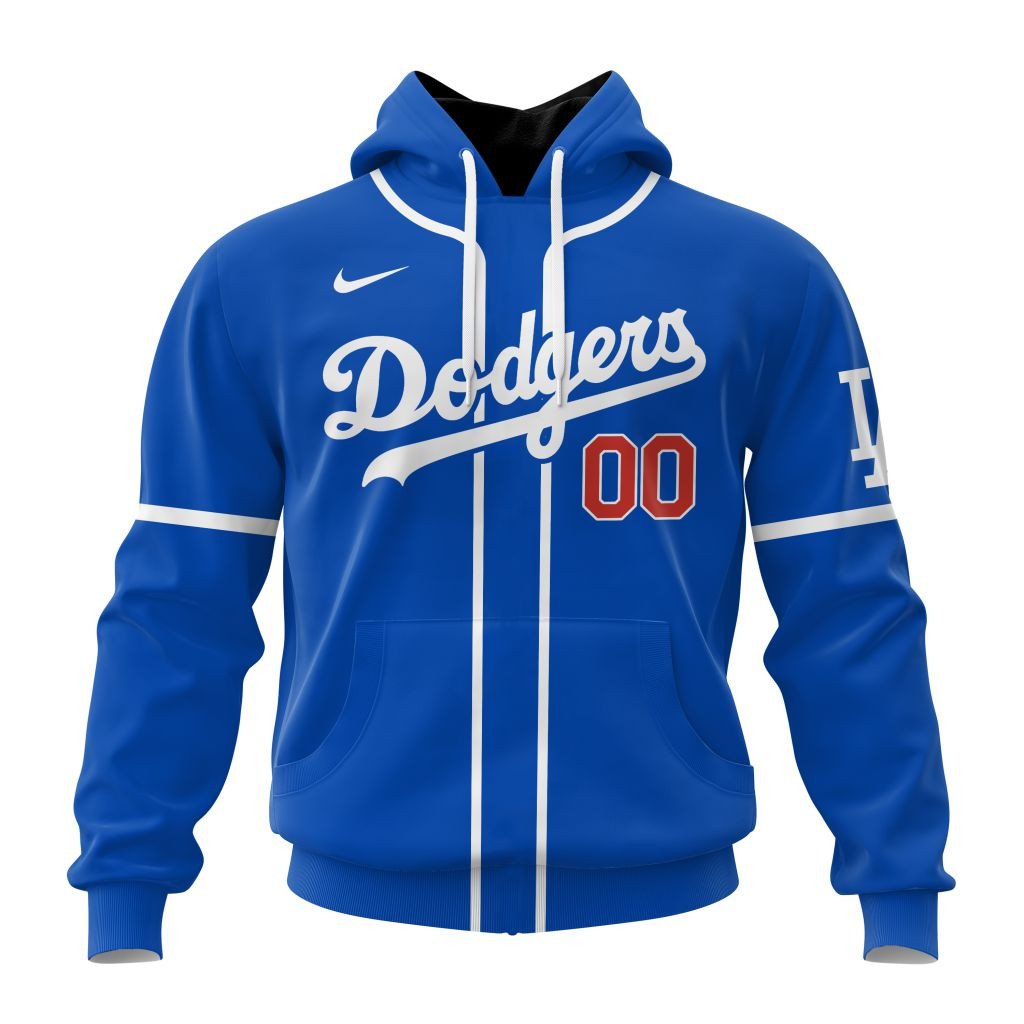 Los Angeles Dodgers Personalized Alternate Design Concept Hoodie