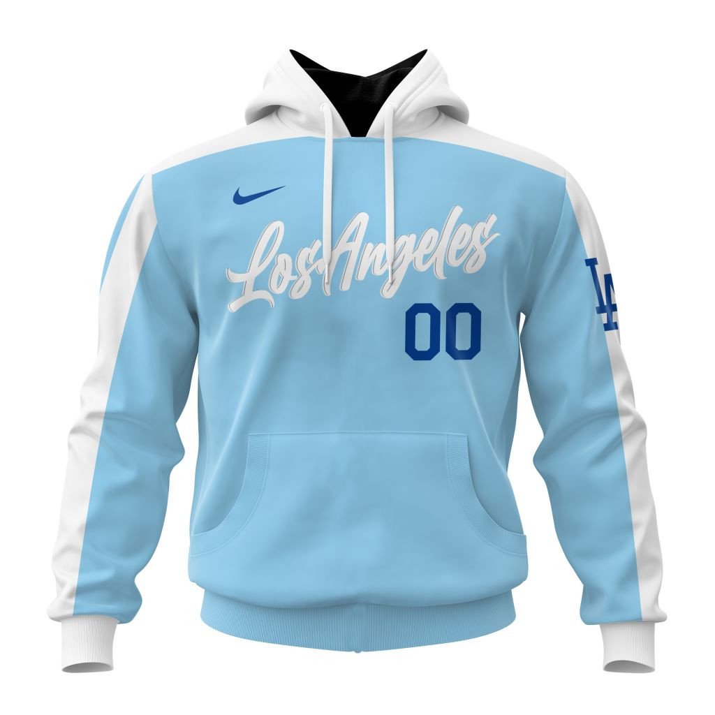 Los Angeles Dodgers Personalized Alternate Design Concept Hoodie