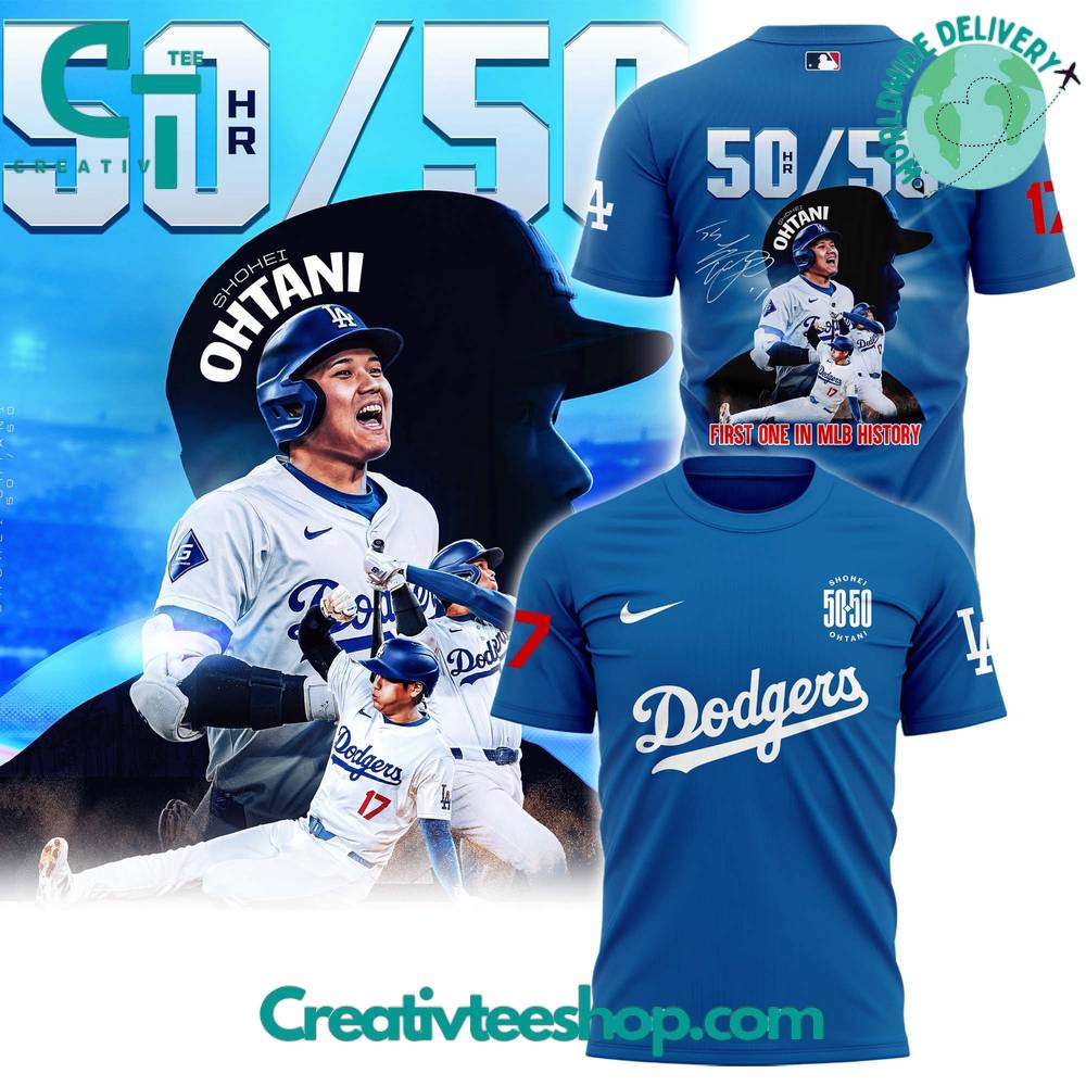 Los Angeles Dodgers Shohei Ohtani 50/50 Club Shirt
