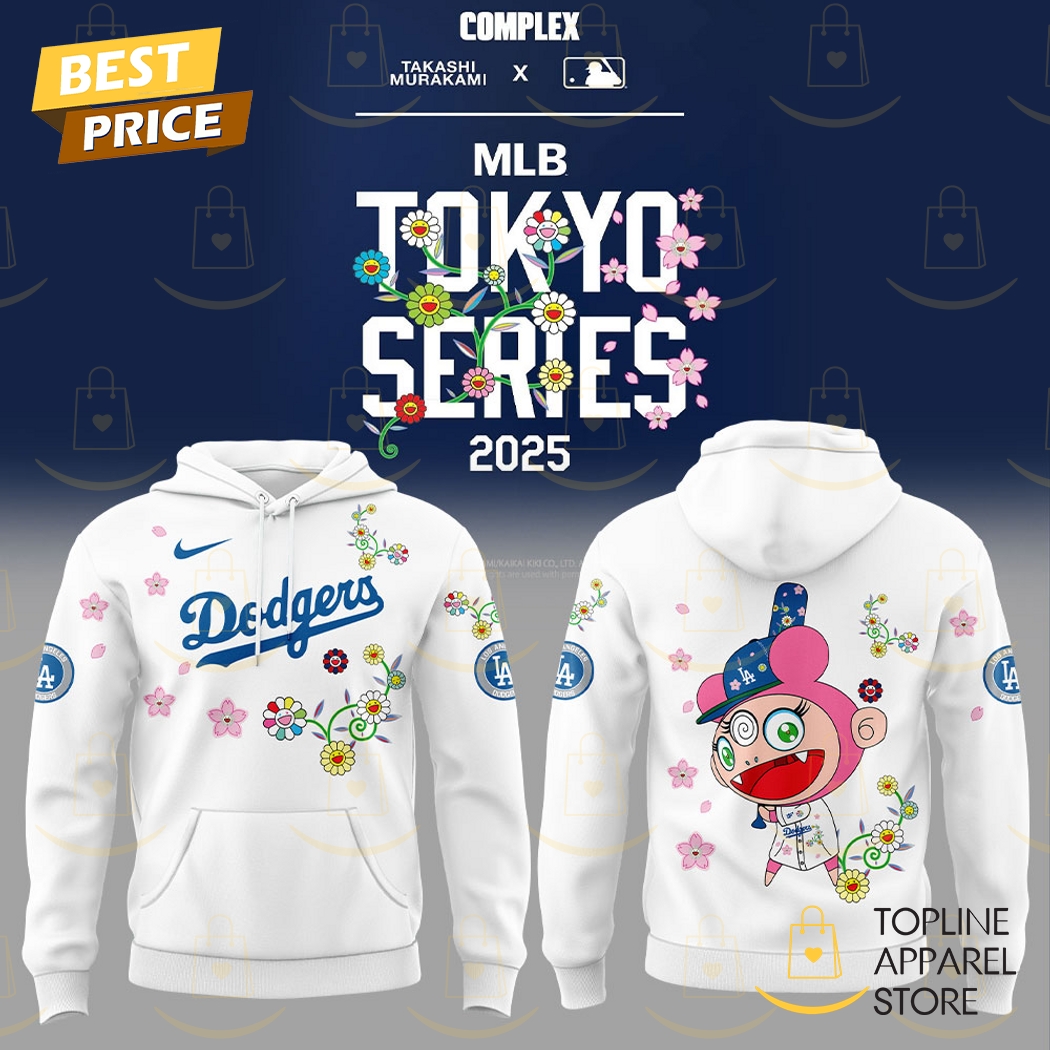 Los Angeles Dodgers Takashi Murakami x MLB World Tour Tokyo Series 2025 Hoodie Gift For Sport Music Fans