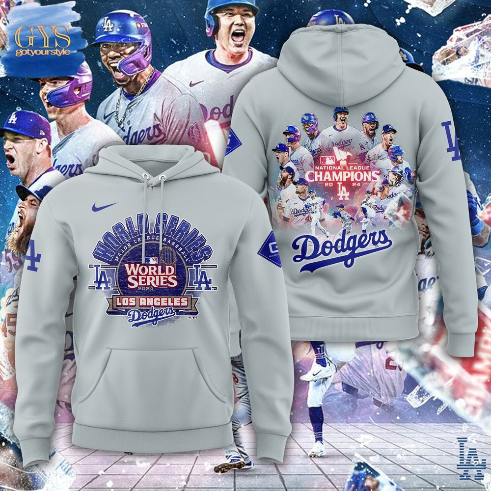 Los Angeles Dodgers World Series 2024 Limited Edition Hoodie Gift For Sport Music Fans