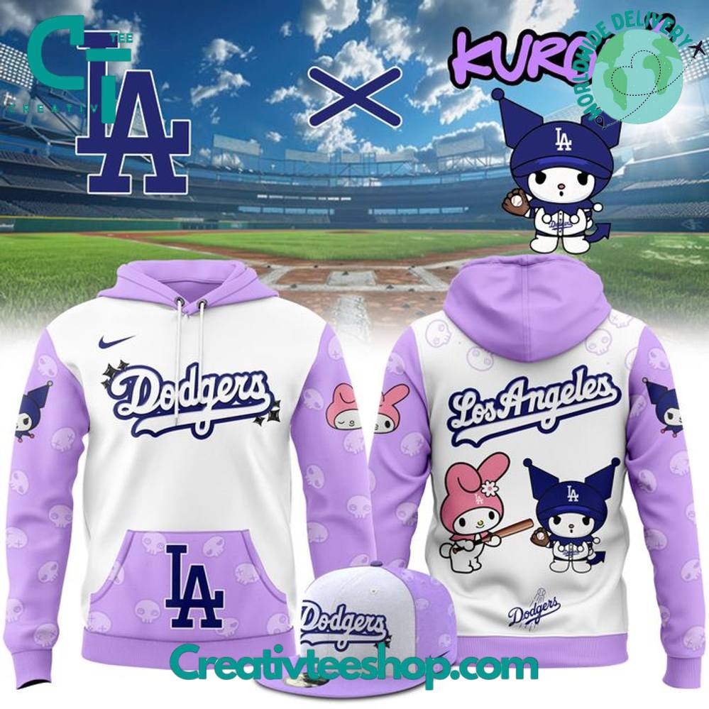 Los Angeles Dodgers x Kuromi Special Hoodie