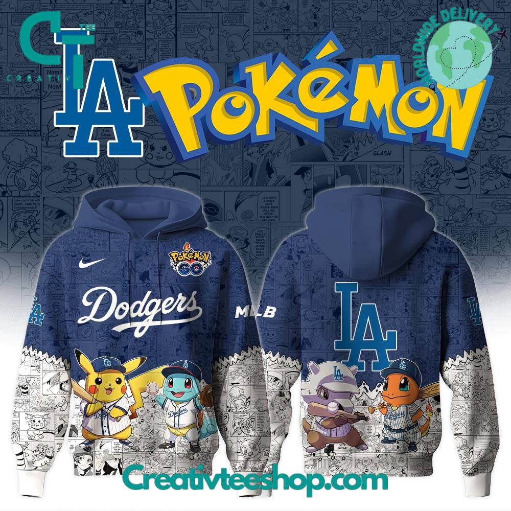Los Angeles Dodgers x Pokemon GO Special Hoodie