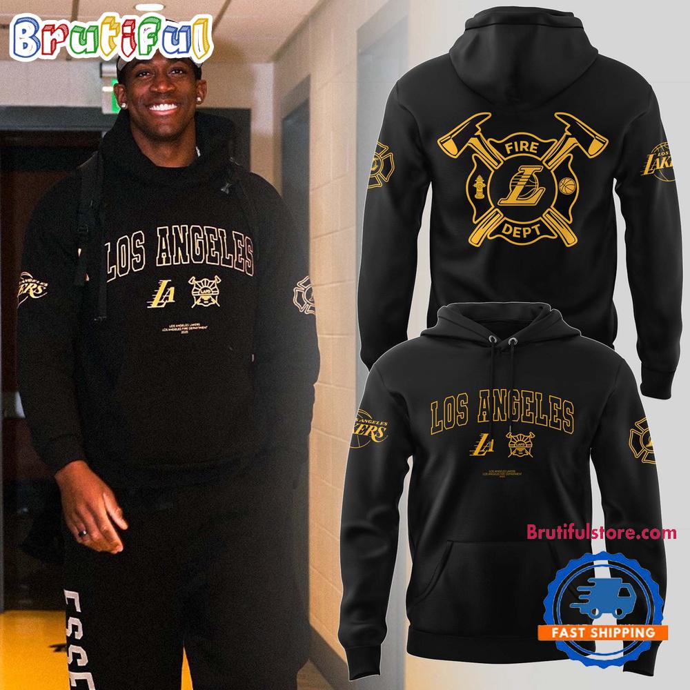 Los Angeles Lakers Firefighter Appreciation Night New 3D Shirt Gift For Sport Music Fans
