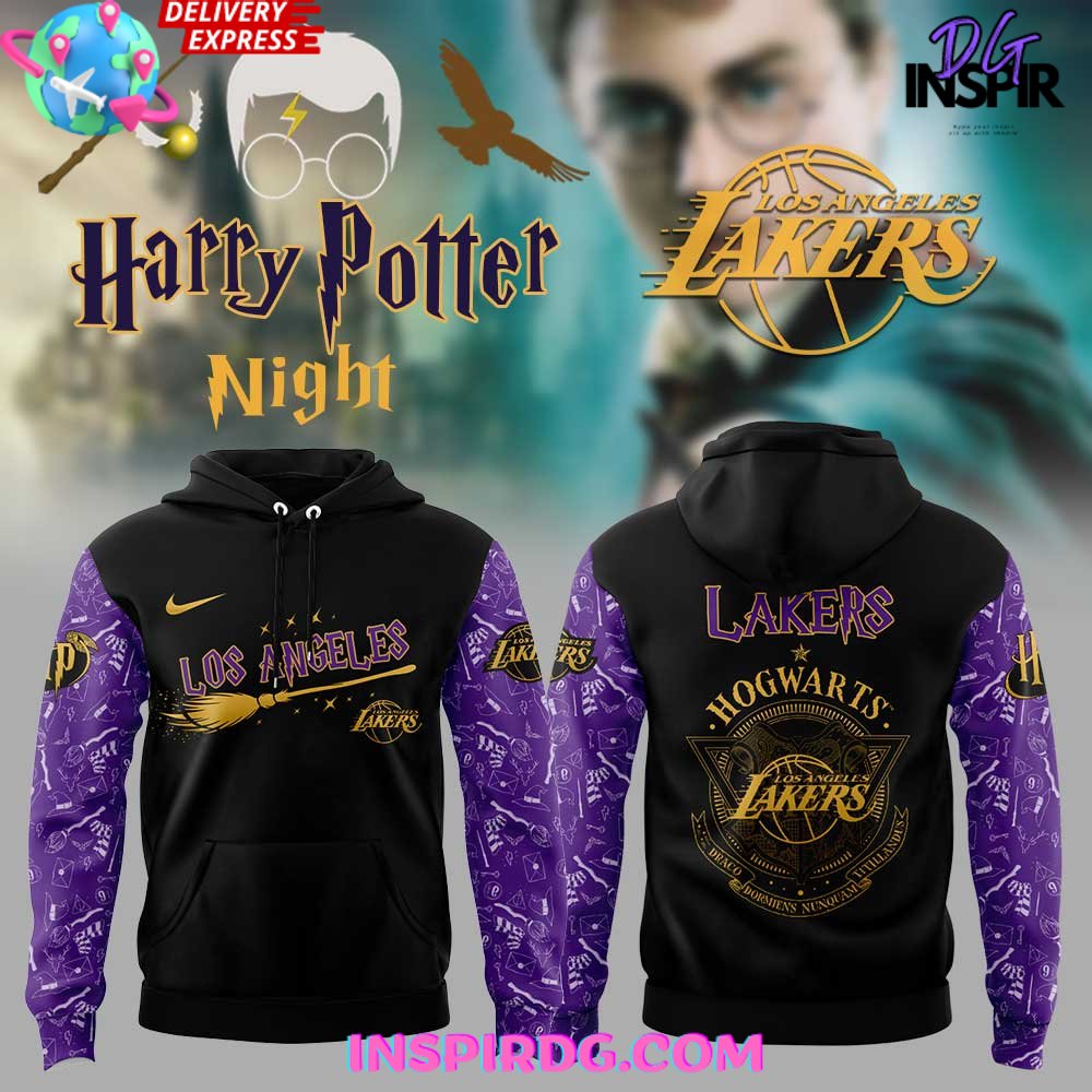 Los Angeles Lakers Harry Potter Night Special Hoodie Gift For Sport Music Fans