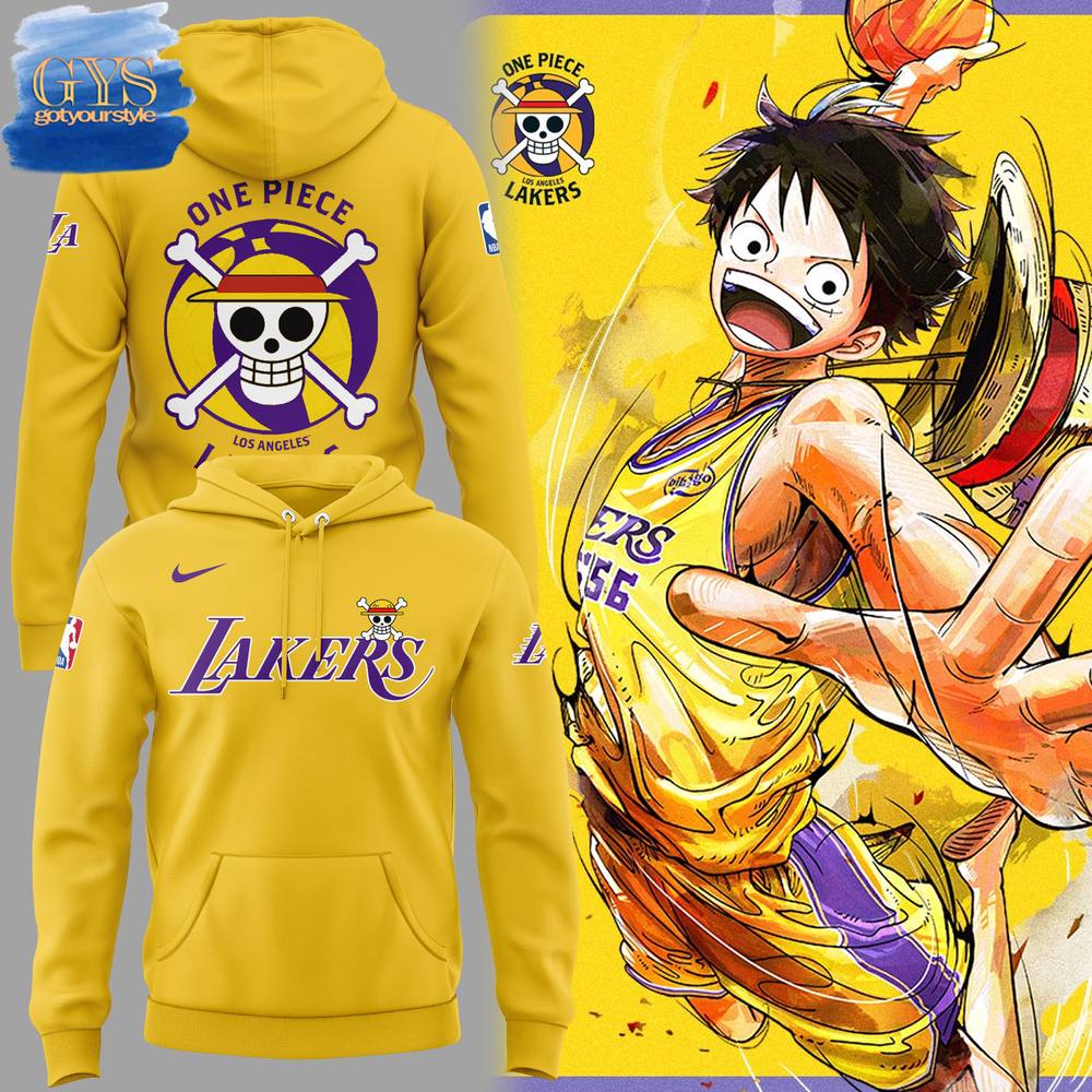 Los Angeles Lakers One Piece Limited Edition Hoodie Gift For Sport Music Fans