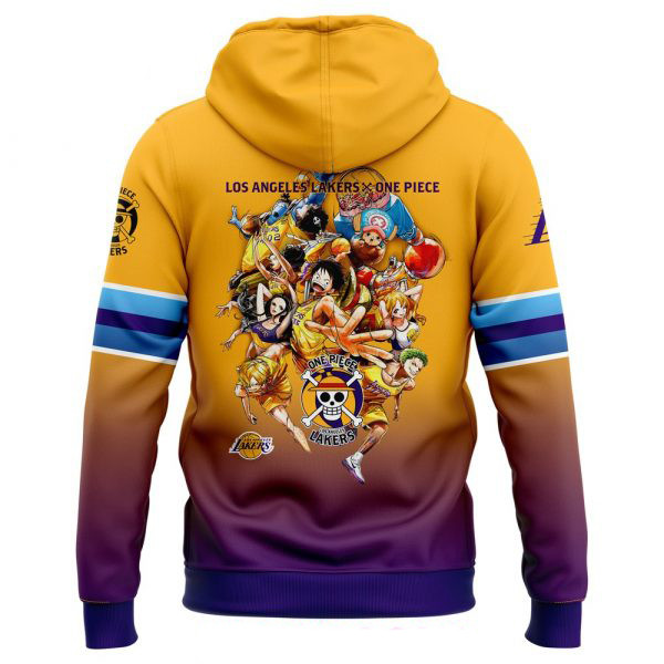 Los Angeles Lakers x One Piece Special Nico Robin Hoodie Gift For Basketball Lover