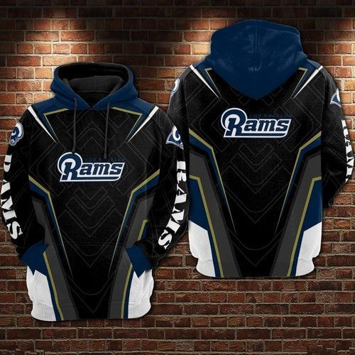 Los Angeles Rams Hoodie  Zip Hoodie Version 507