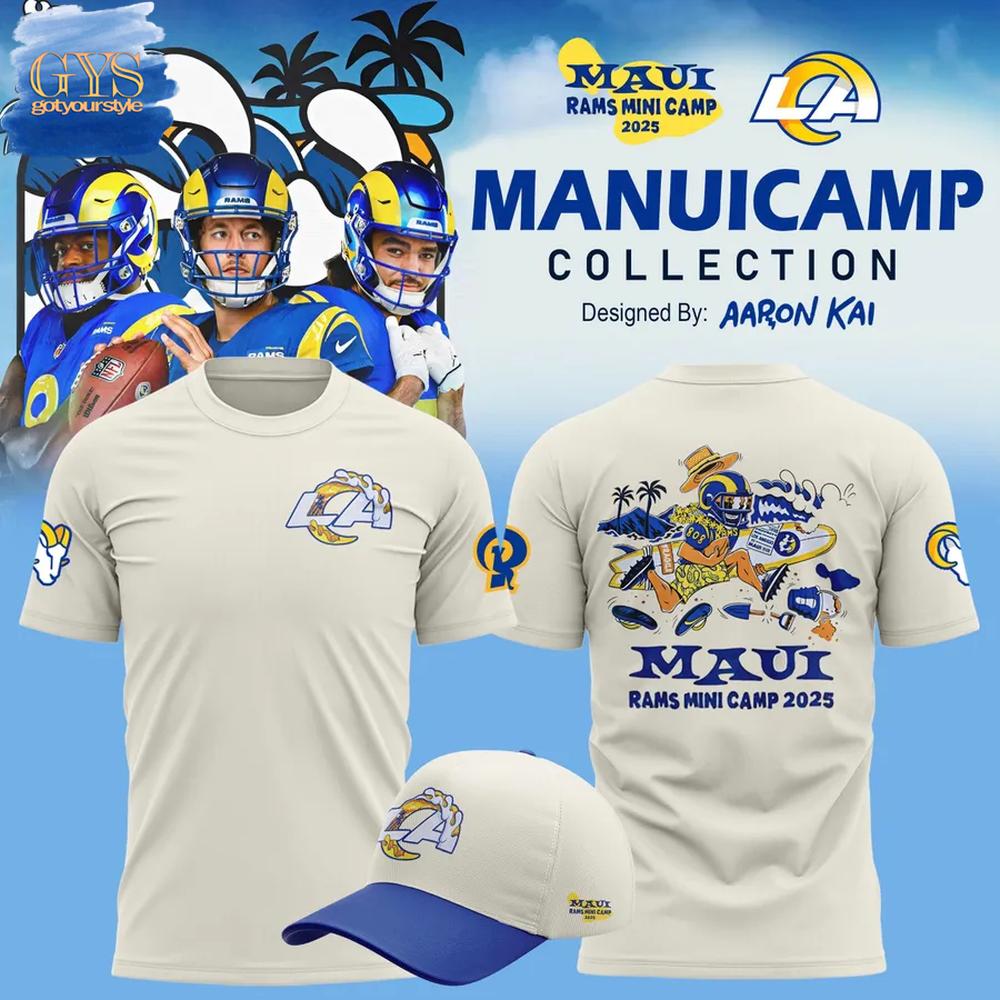Los Angeles Rams Mauicamp Limited Edition T-Shirt Premium Merchandises
