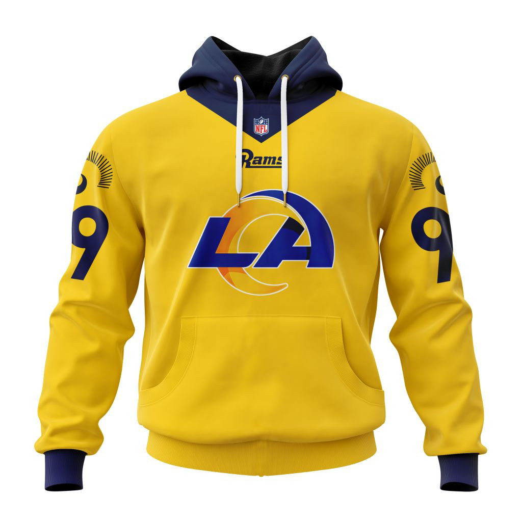 Los Angeles Rams Specialized Design Personalized Letters Number V24101201 Hoodie