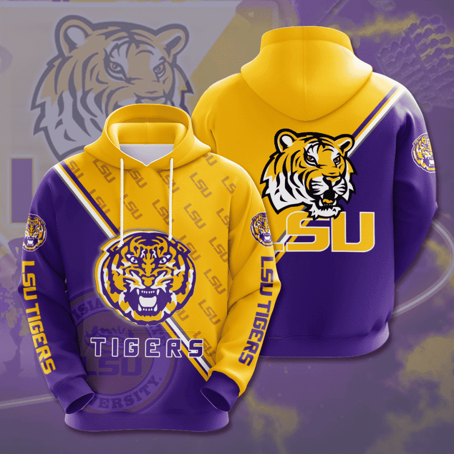 LSU Hoodie  Zip Hoodie Version 492